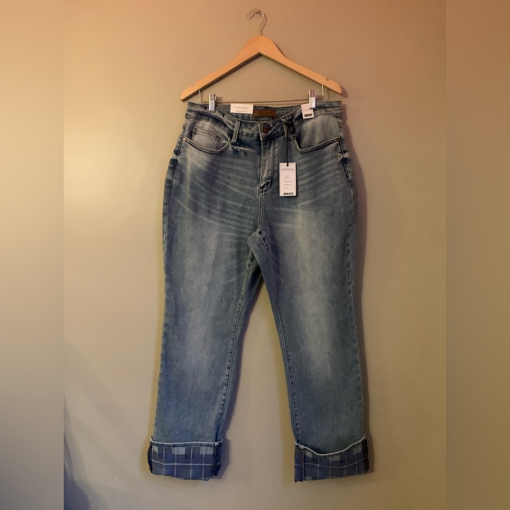 Judy Blue Light Blue Straight Leg Jeans